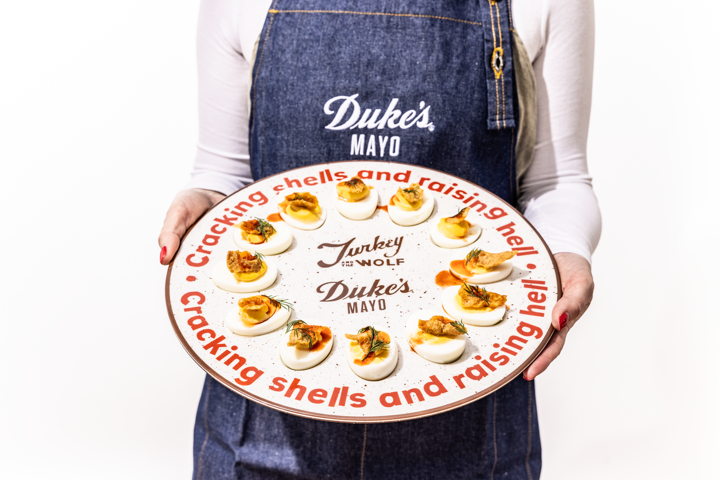 Cracking Shells & Raising Hell Egg Plate