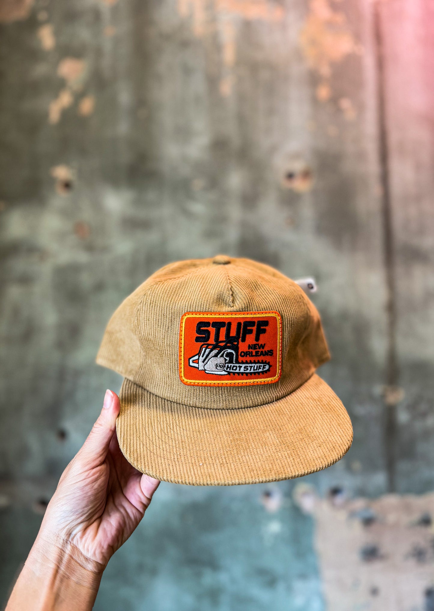 Hot Stuff Corduroy Hat