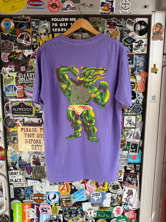 Wolfman Purple Shirt