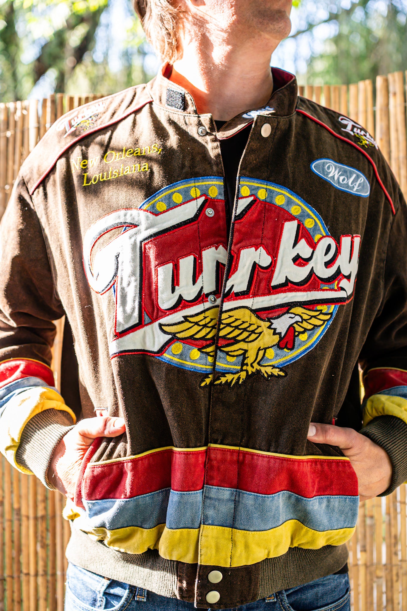Turkey and the Wolf Racing-Style Jacket