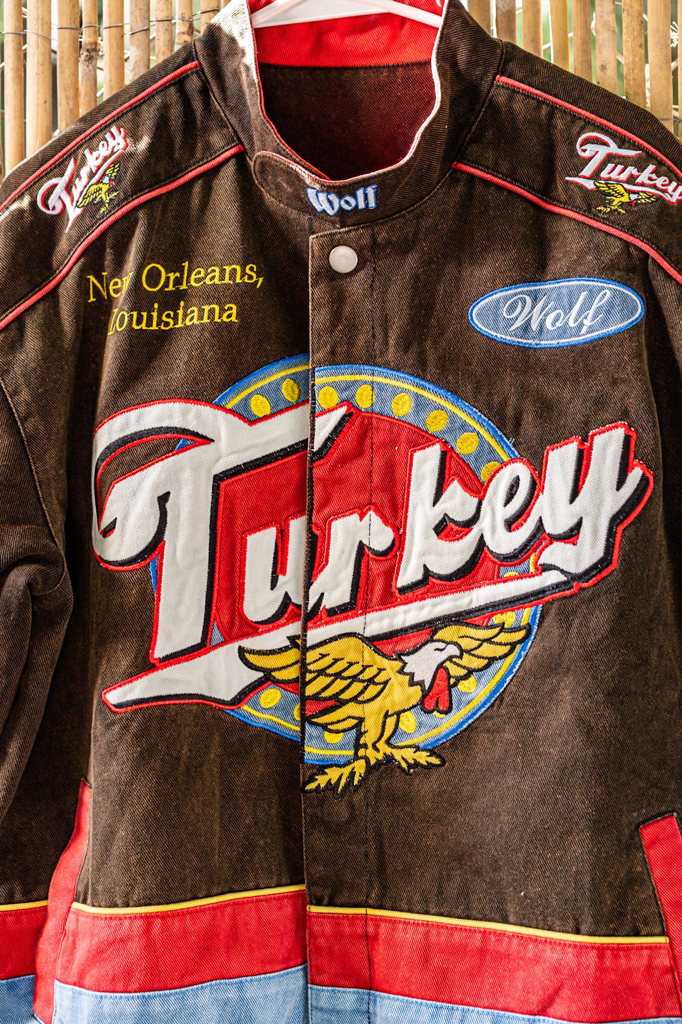 Turkey and the Wolf Racing-Style Jacket
