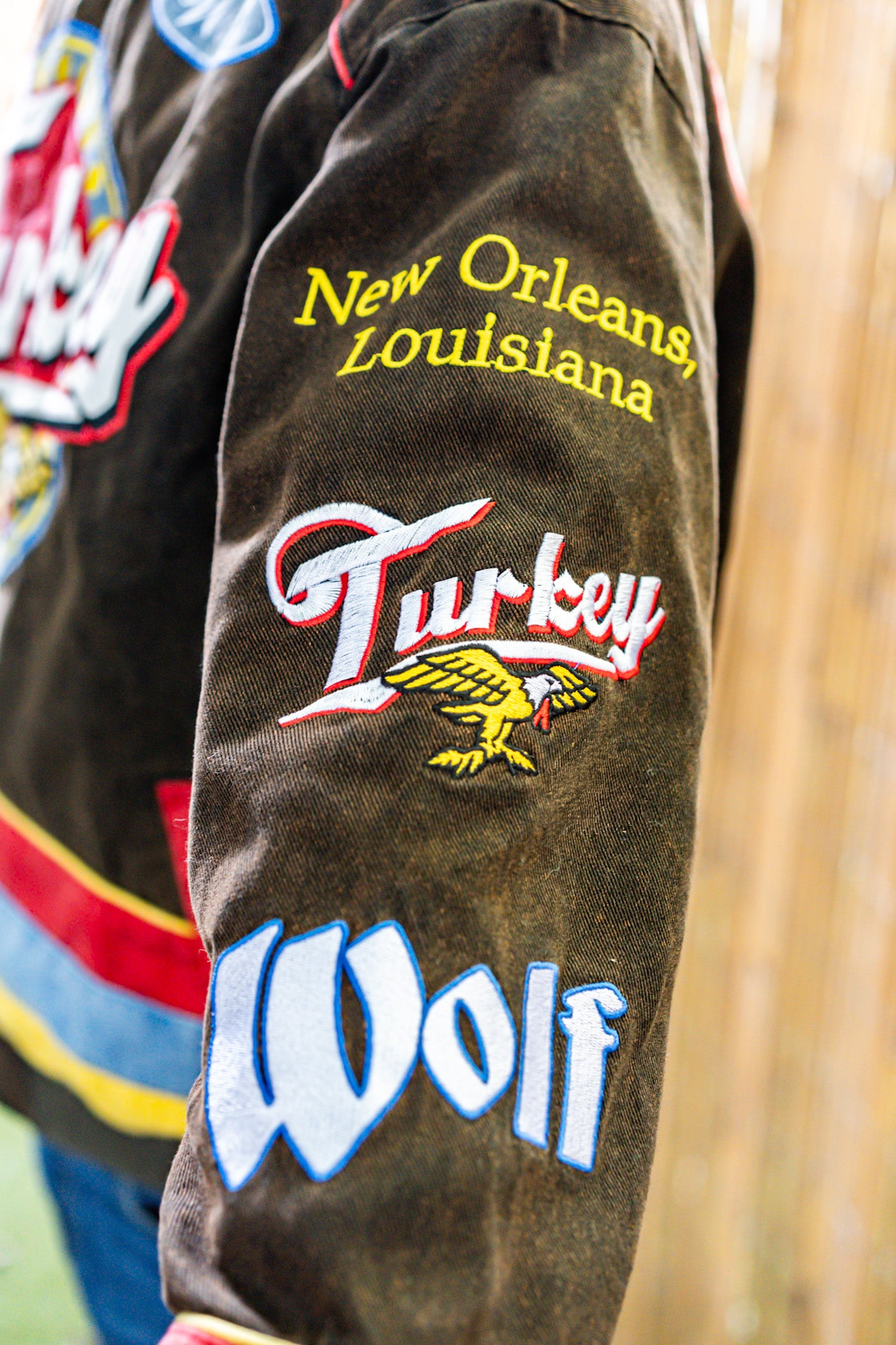 Turkey and the Wolf Racing-Style Jacket