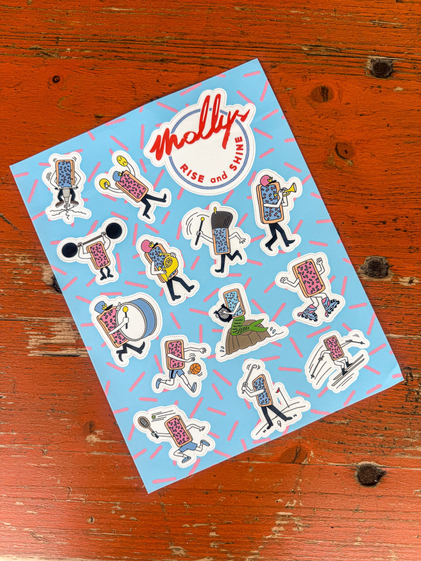 Molly's Rise and Shine Stickers