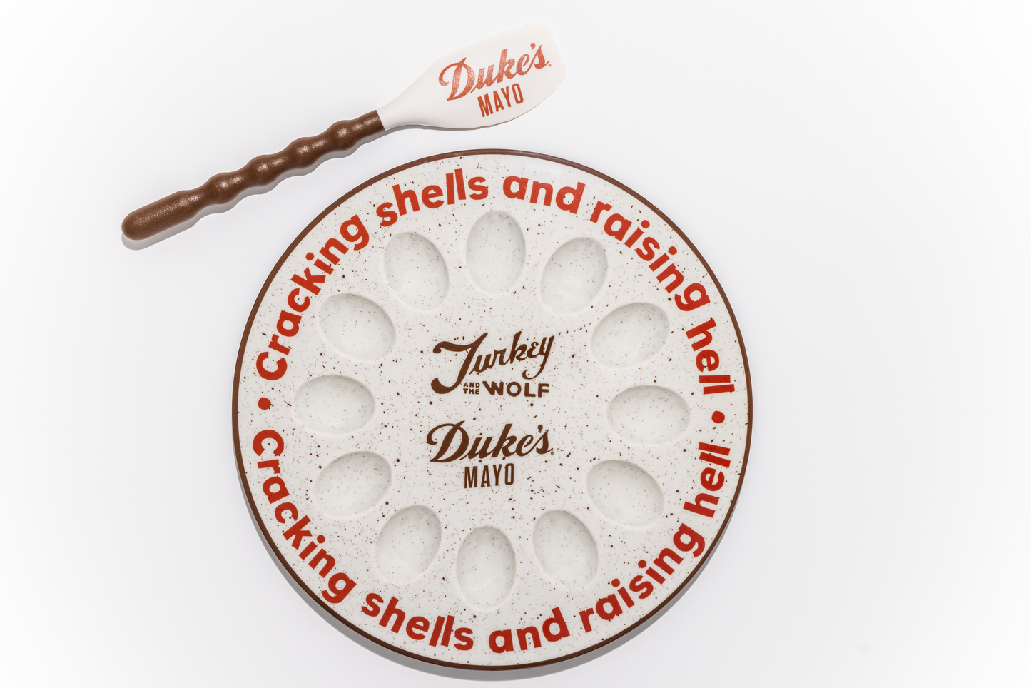 Cracking Shells & Raising Hell Egg Plate