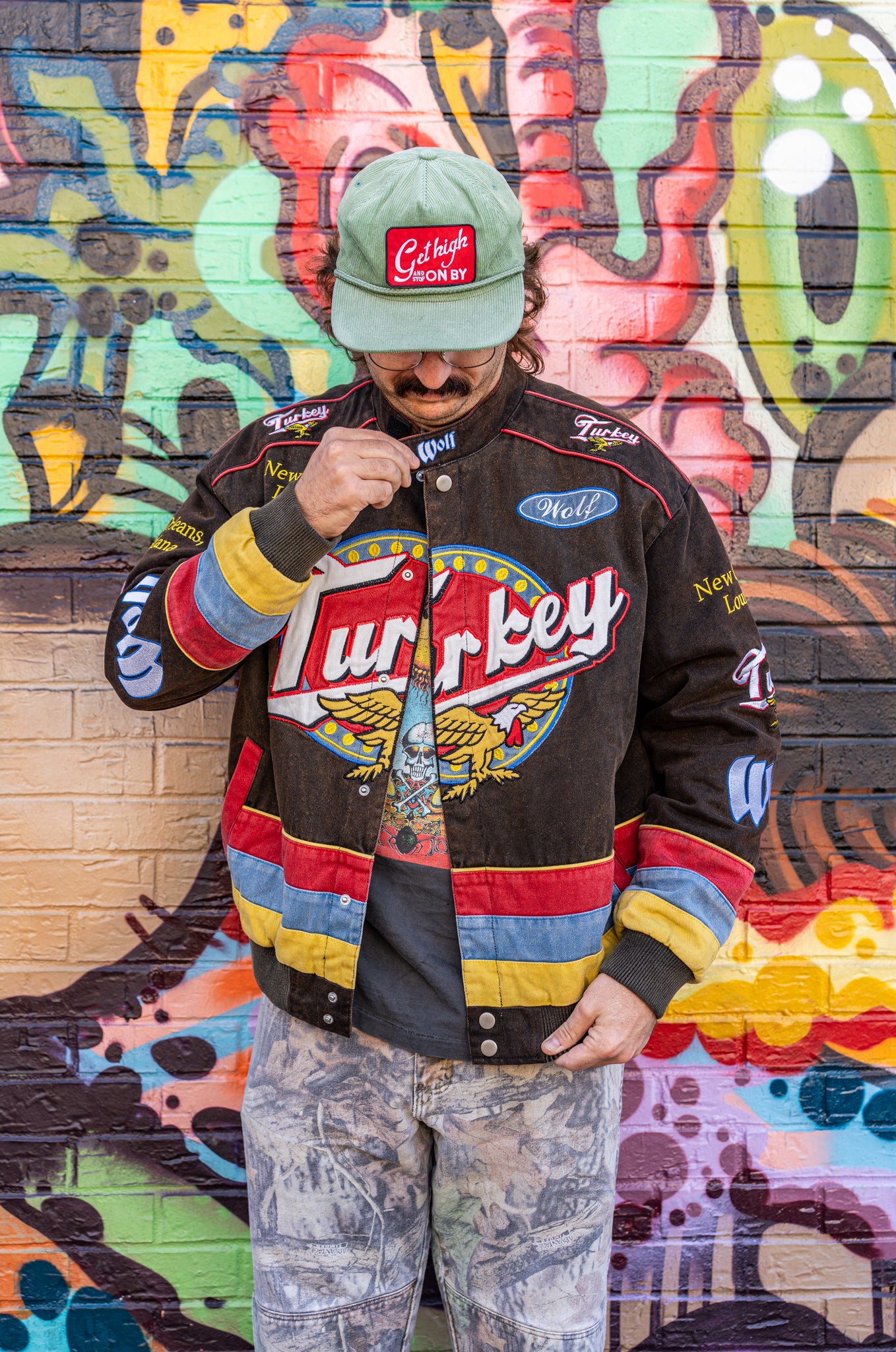 Turkey and the Wolf Racing-Style Jacket