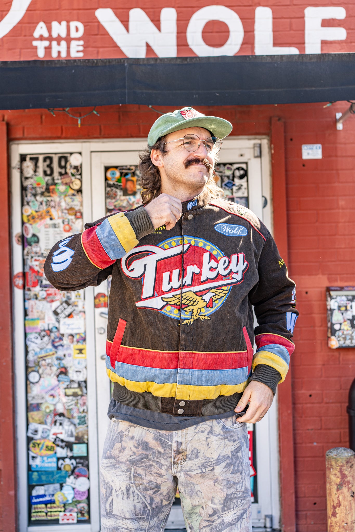 Turkey and the Wolf Racing-Style Jacket