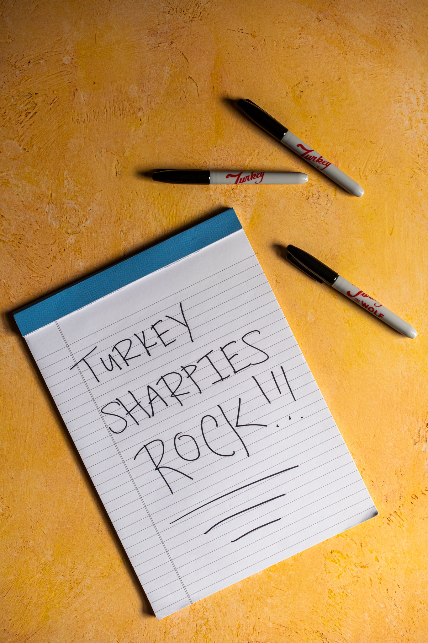 Turkey and the Wolf Sharpies