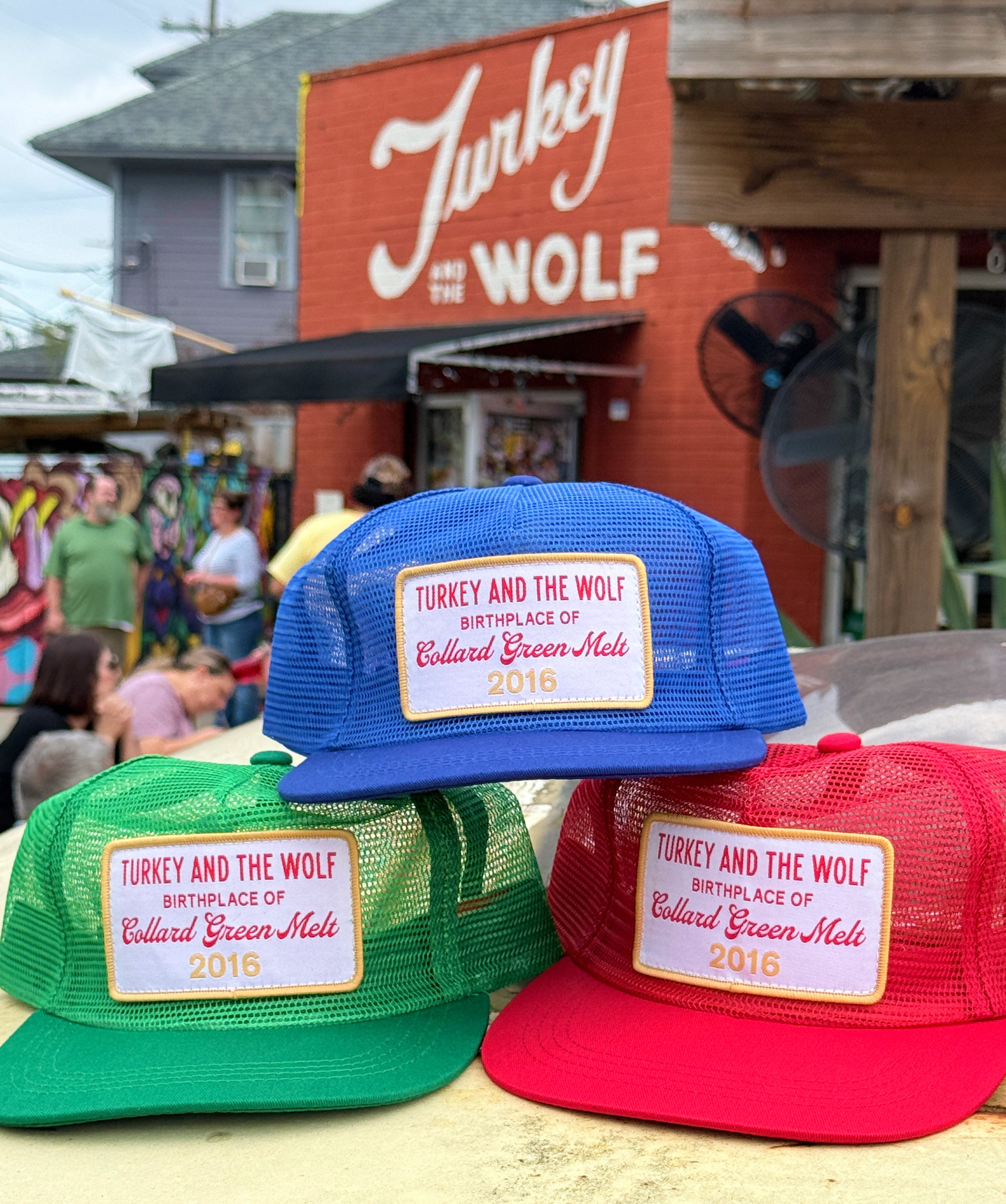 Collard Green Trucker Hat – turkeyandthewolf